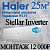 Кондиционер Haier Stellar AS25SHP1HRA-S/1U25SHP1FRA с установкой